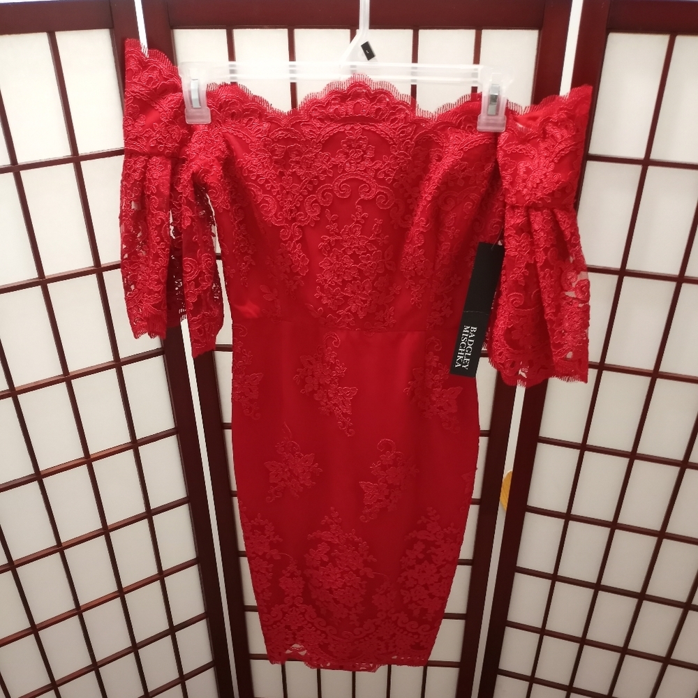DESIGNER RED DRESS